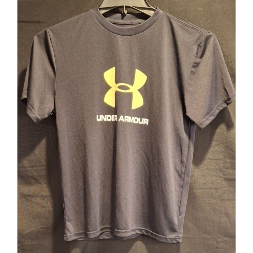 Under Armour Mens Tee Short Sleeve Athletic UA Graphic Logo Shirt Small loose